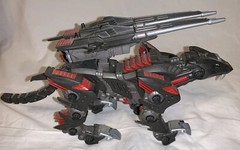 TOMY Zoids Lightning Saix Action Figure Model Kit Type EZ-035- Complete