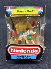 Hasbro Nintendo Punch Out!! Trophy Figure Bald Bull And Little Mac CIB **Rare**