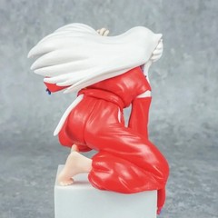 2Pcs Anime Inuyasha Sesshoumaru Ornaments Action Figure Model Toy Birthday Gif