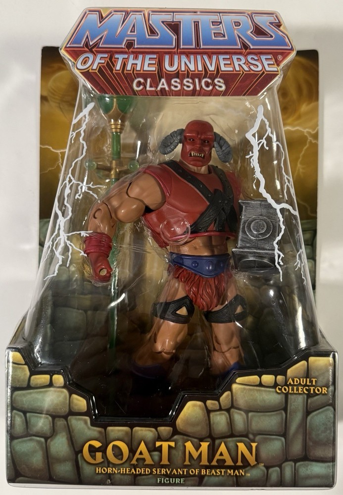 Goat Man Masters of The Universe Classics MOTU 2013 Adult Collector Sealed New