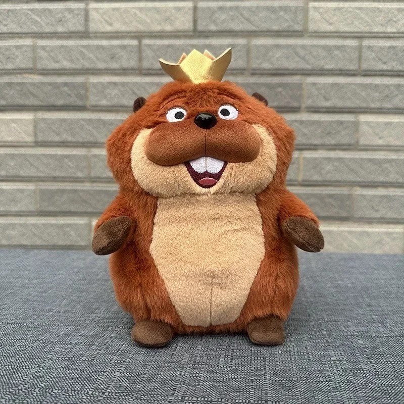 Disney Anime Hoppers Plush Cute Plush Soft Stuffed Beaver Doll Birthday Gift | A