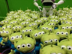 Pick & Choose Toy Story Space Aliens Latex Squeaky Dog Toys MOVIE ACCURATE