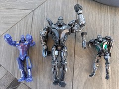 Lot Of 3 Jakks Pacific Real Steel Action Figures NOISY BOY ZEUS! SEE PICS! RARE!