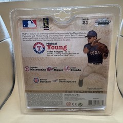 McFarlane Toys MLB 21 Michael Young Texas Rangers Sports Picks Debut Action