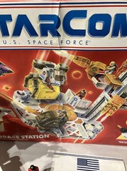 Vintage 1987 StarCom Space Force Starbase Station/Platform w/Box PLEASE READ