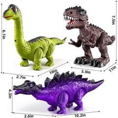 JUKUDAHU Dinosaur Toys for Kids 3 4 5 6 7 8 Years Old – Electronic Walking Di…
