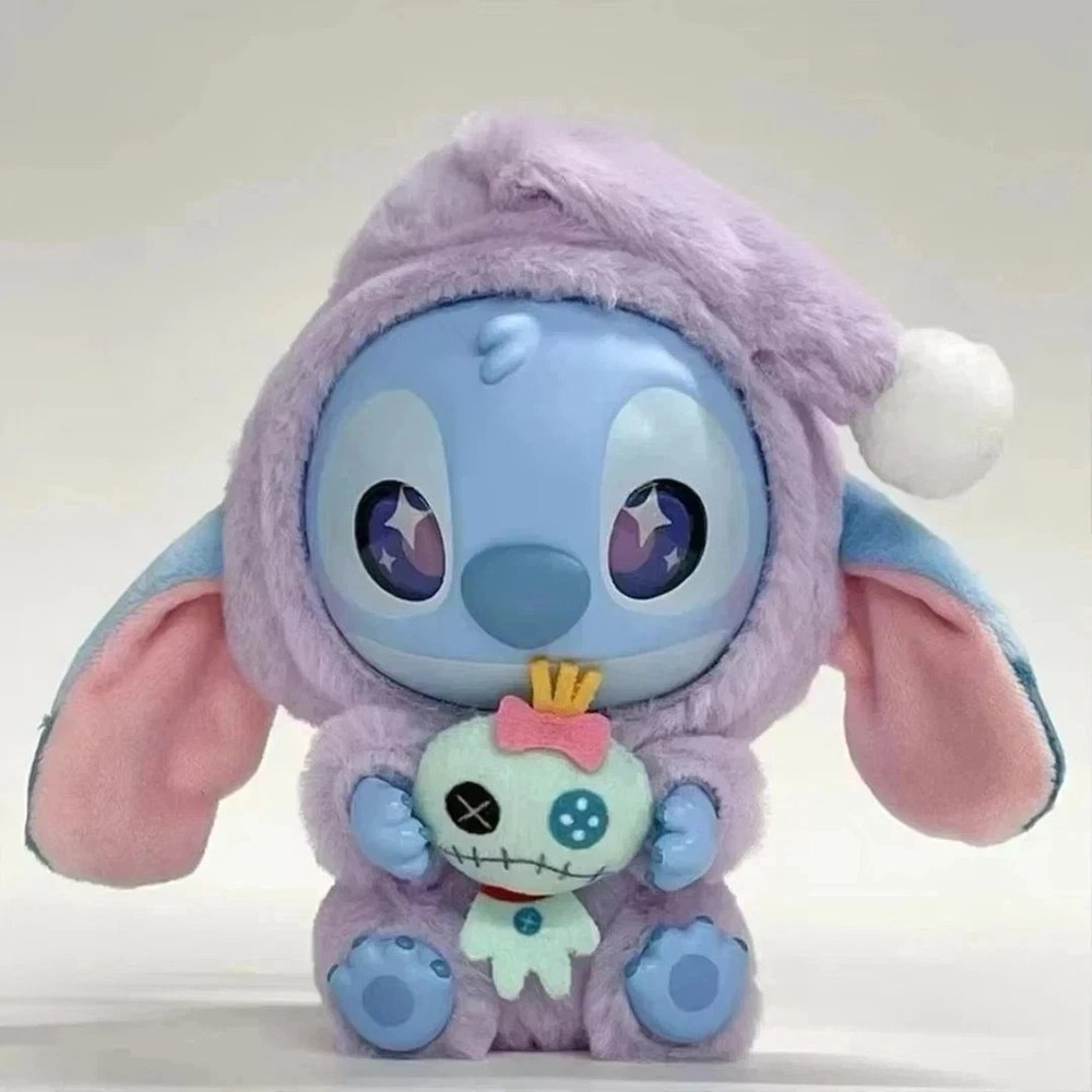Miniso Stitch Eat Something Before Sleep Series Vinyl Figure Confirmed Blind Box