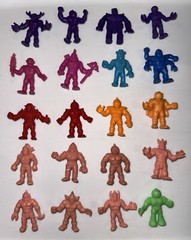 M.U.S.C.L.E. Muscle Men Kinnikuman Flesh Color 1985 Mattel Figure Lot 20 Class B