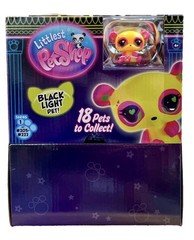 LITTLEST PET SHOP BLACK LIGHT EXCLUSIVE UNRELEASED SERIES 1 BLIND BOX [17 PACKS]