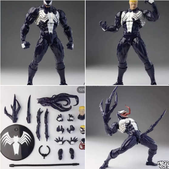 In Stock Mess Toys Venom Lethal Neighbor Spider-Man Symbiote 1/12 Action Figure