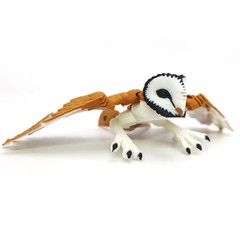 3D Printed Eagle Hawk Simulation Animal Model Figurine Movable Bird Ornament DIY