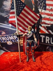 GI JOE CLASSIFIED SERIES CUSTOM DONALD TRUMP 6″ FIGURE AMERICA 250 YEAR SET 1/3