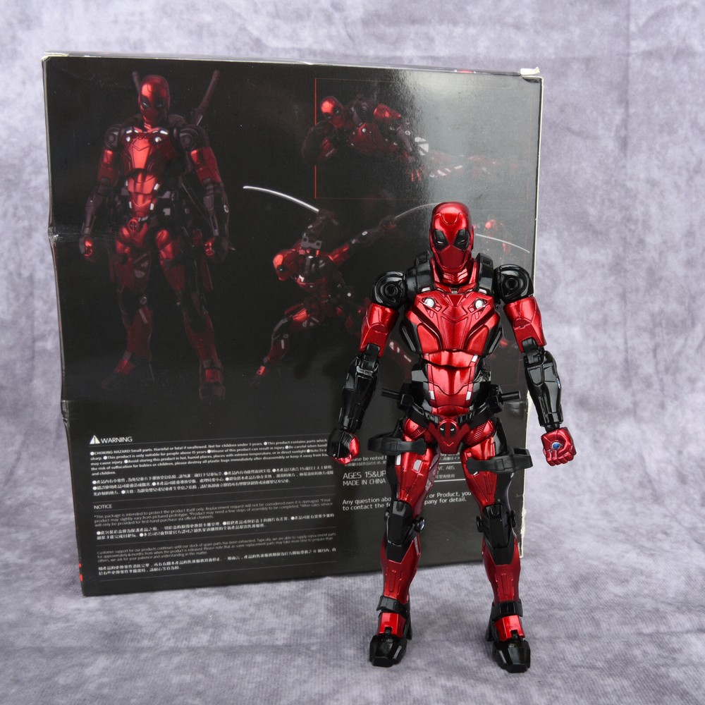 Deadpool w/Fighting Armor & Accessories Marvel Collection 6″ Action Figure Toy