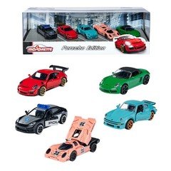 Majorette 1:64 Porsche Edition 5-Pack Die-cast Cars, Toys for Kids and Adults 21