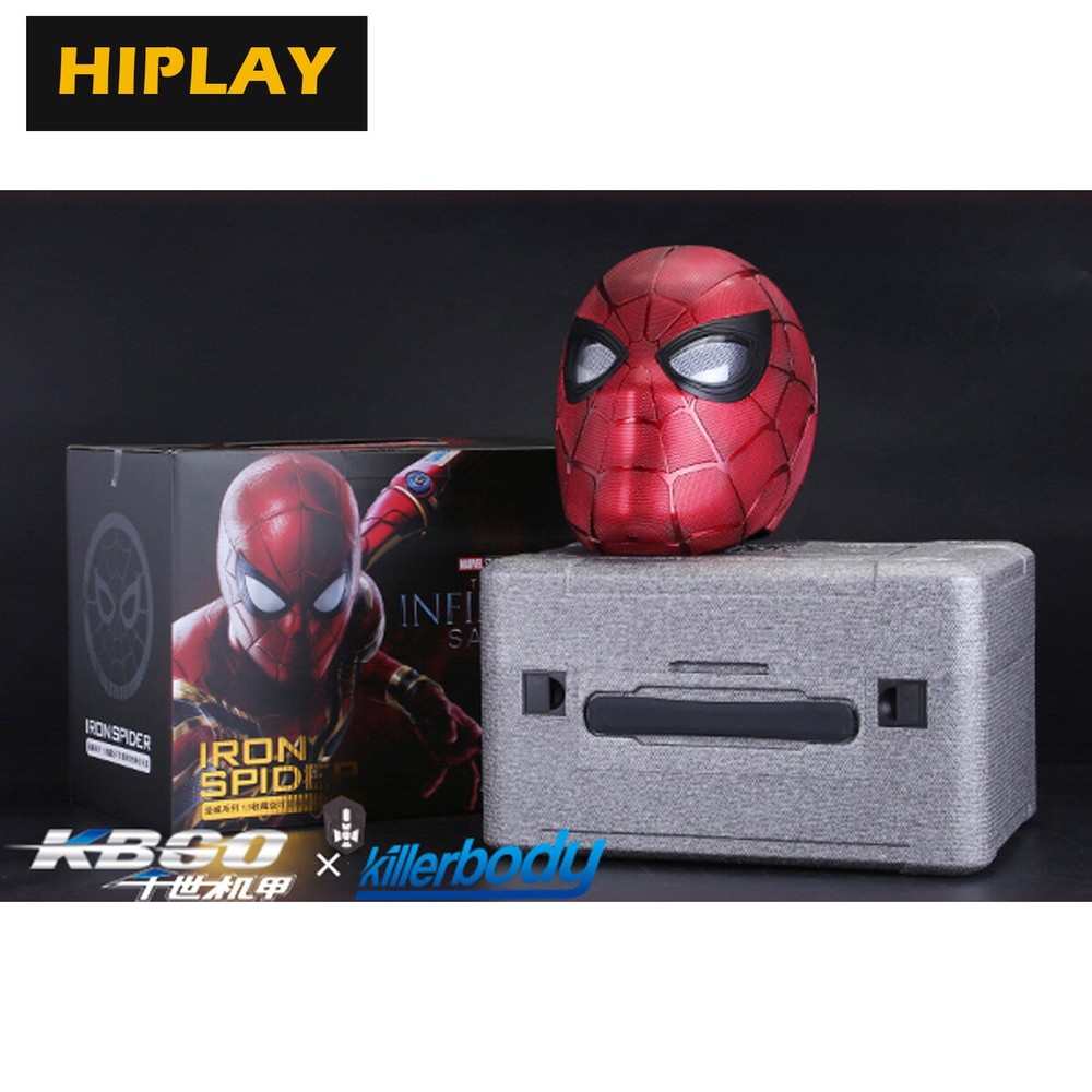 HiPlay Killerbody 1:1 Iron Spiderman Helmet The first hard Wearable