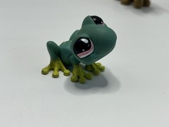 Hasbro Littlest Pet Shop Figure Lot 3 Frog Horse Bunny Toy Animals Set Cute