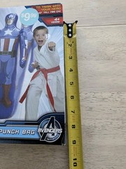Avengers Assemble Initiative 3D Captain America PunchBag SEALED Rare Version 42″