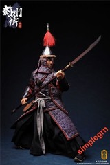 KONGLINGGE KLG-R028B-A Ming Dynasty Jizhou Commander 1/6 Blue Armor Ver. INSTOCK