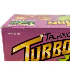 VT 1996 Talking Turbo Man Jingle All The Way Action Figure Tiger Electronics NIB