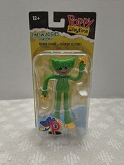NIB Poppy Playtime Green Huggy Wuggy 4 1/2″ Bendy Figure Flexible Figurine Toy