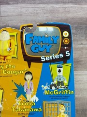 Family Guy Series 5 “GREASED-UP GUY” Action Figure Mezco SEALED J2