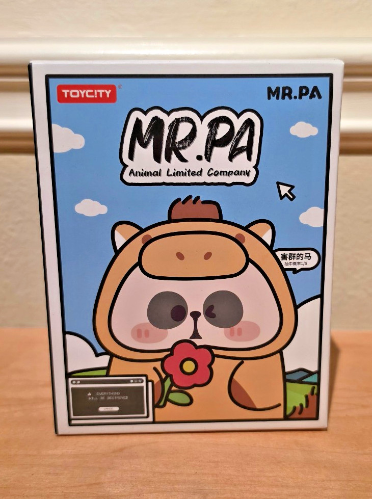 ToyCity Mr. Pa Animal Limited Company Figure New in SEALED Blind Box
