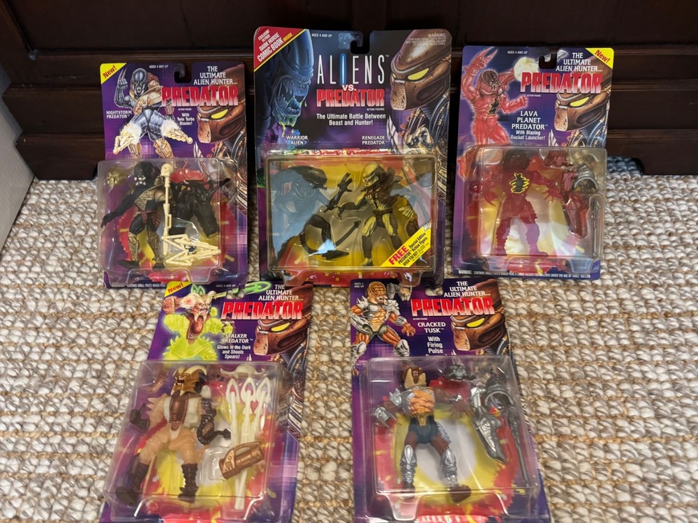 Kenner 1992 Predator Action Figure Lot Unopened Original Owner