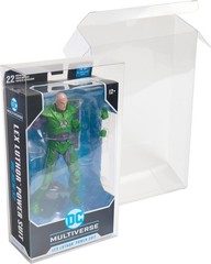 10-Pack Clear Action Figure Protector Cases for 7″ DC Multiverse Displays