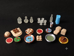 1:18 scale FOOD DRINK GREEBLE LOT SCI FI STAR WARS FIGURE DIORAMA ACCESSORY