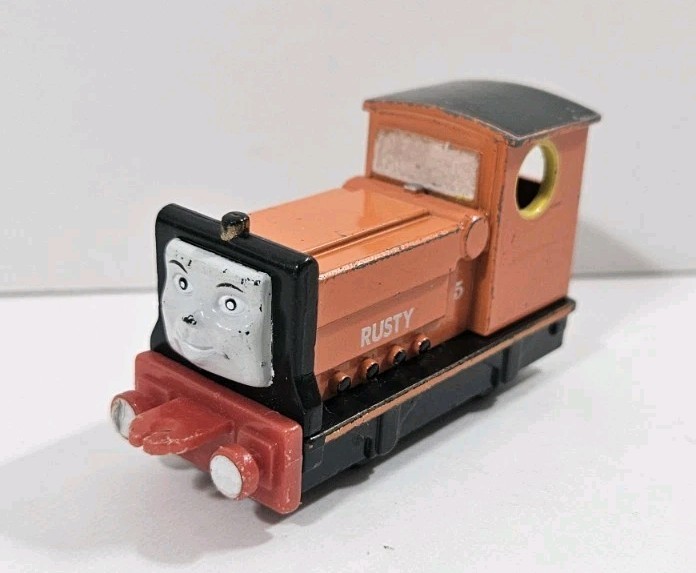 Thomas & Friends RUSTY Train Diecast Britt Allcroft Vintage 1995