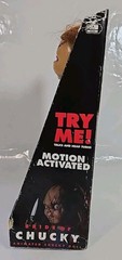 Animated Chucky Doll Bride of Chucky 2007 Gemmy 12″ Action Figure NOP