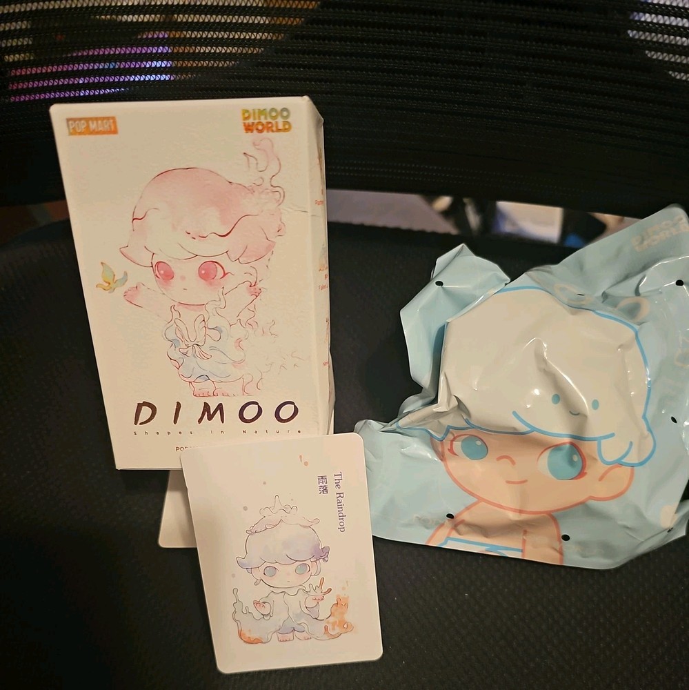 AUTHENTIC DIMOO SHAPES IN NATURE SERIES CONFIRMED-THE RAINDROP