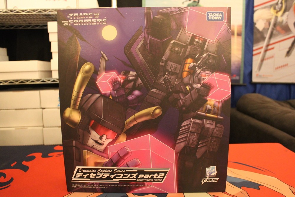 Takara Tomy Transformers Import Dramatic Capture Series Decepticons Part 2