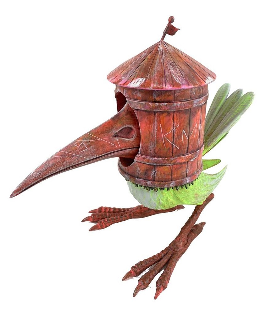 HOB BIRD GREEN EDITION VINYL FIGURE KMNDZ X 3DRETRO LIMITED 100 HOUSE OF BLUES