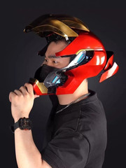 Iron Man Helmet MK50 1/1 Wearable Cosplay Toys Mechahead Voice Control US Ship