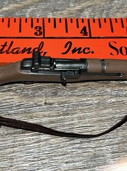 1/6 21ST CENTURY WW2 US ARMY M1 GARAND PLASTIC RIFLE ULTIMATE SOLDER HASBRO