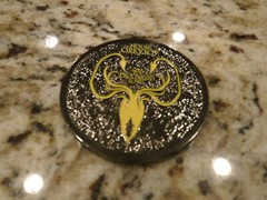 A Game of Thrones The Nights Watch Coin George R R Martin-poker chip Golf Marker