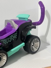 Paw Patrol Cat Pack Shade Purple & Teal Vehicle Car With Tail That Moves! Nice.