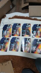Lot of 8 Power of The Force Brand New Vintage 1995 Star Wars Action Figures MOC