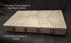1/12 Scale Throne Dais for Jabba the Hutt Boba Fett Black Series 6″ figure