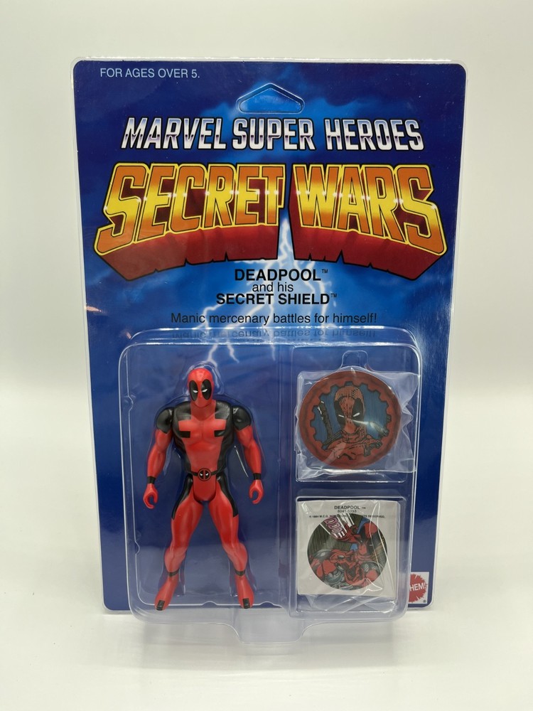 Mattel Marvel Secret Wars Action Figure Deadpool Custom Figure -like Electro