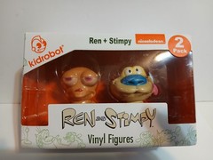Nickelodeon Ren & Stimpy 3″ Inch Vinyl Figures 2 Pack Kidrobot 2023 NEW
