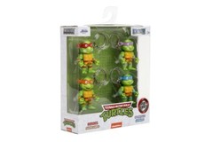 Jada 2.5” Metalfigs Teenage Mutant Ninja Turtles Keychain 4 pack Set 34359