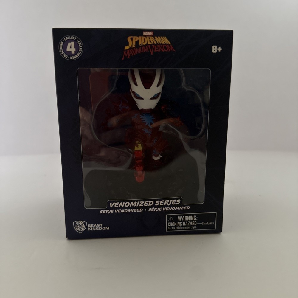 Beast Kingdom Marvel Maximum Venom Series, Venomized Iron Man Figure Yume NEW