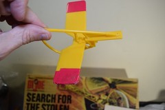 1971 GI Joe SEARCH FOR THE STOLEN IDOL Adventure Helicopter RARE INTERNATIONAL