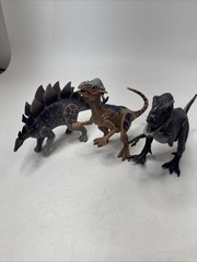 3 Kid Galaxy Dinosaur Action Figures Lights & Sounds Work