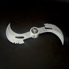 Custom BLADE Glaive and Stakes Replica Prop 1:1 (Painted)