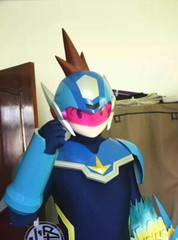 Megaman Starforce 1/1 Shooting Star Rockman Cosplay Set Wearable Custom Clothing