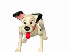 Vintage Disney 101 Dalmatians Pongo PVC Dog Red Collar Figure 3 Inch Jointed…17