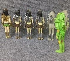 Lot of 7 Super 7 Predator Action Figure 3.75″ loose